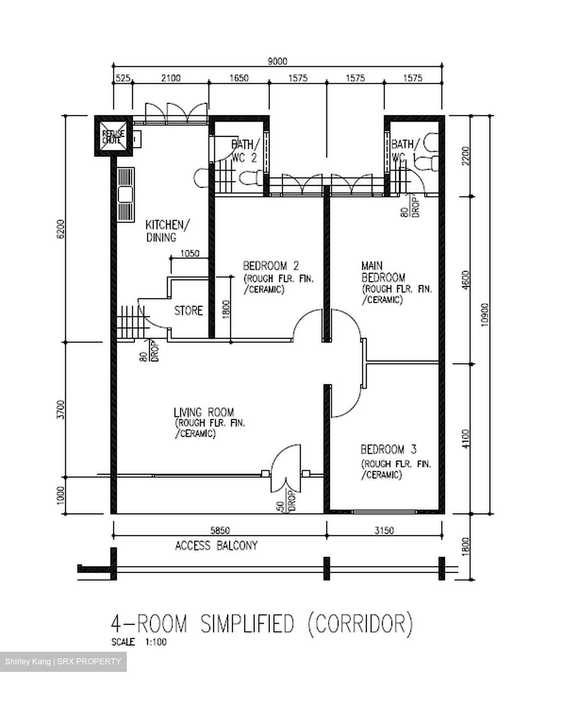 Blk 336 Woodlands Avenue 1 (Woodlands), HDB 4 Rooms #369381481